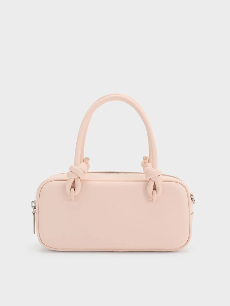 Túi xách Sammie Knotted-Handle - Soft Pink CNK - Hình ảnh 3