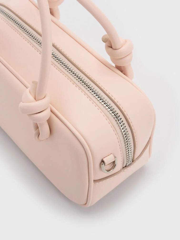 Túi xách Sammie Knotted-Handle - Soft Pink CNK - Hình ảnh 4